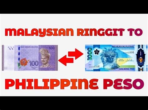 rate malaysia to philippines